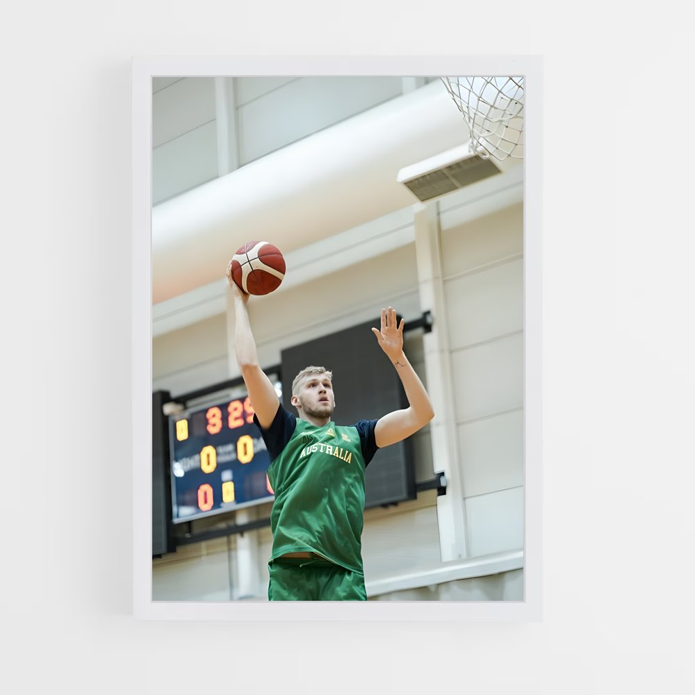 Poster Jock landale – affiche Basketball (vue 3)